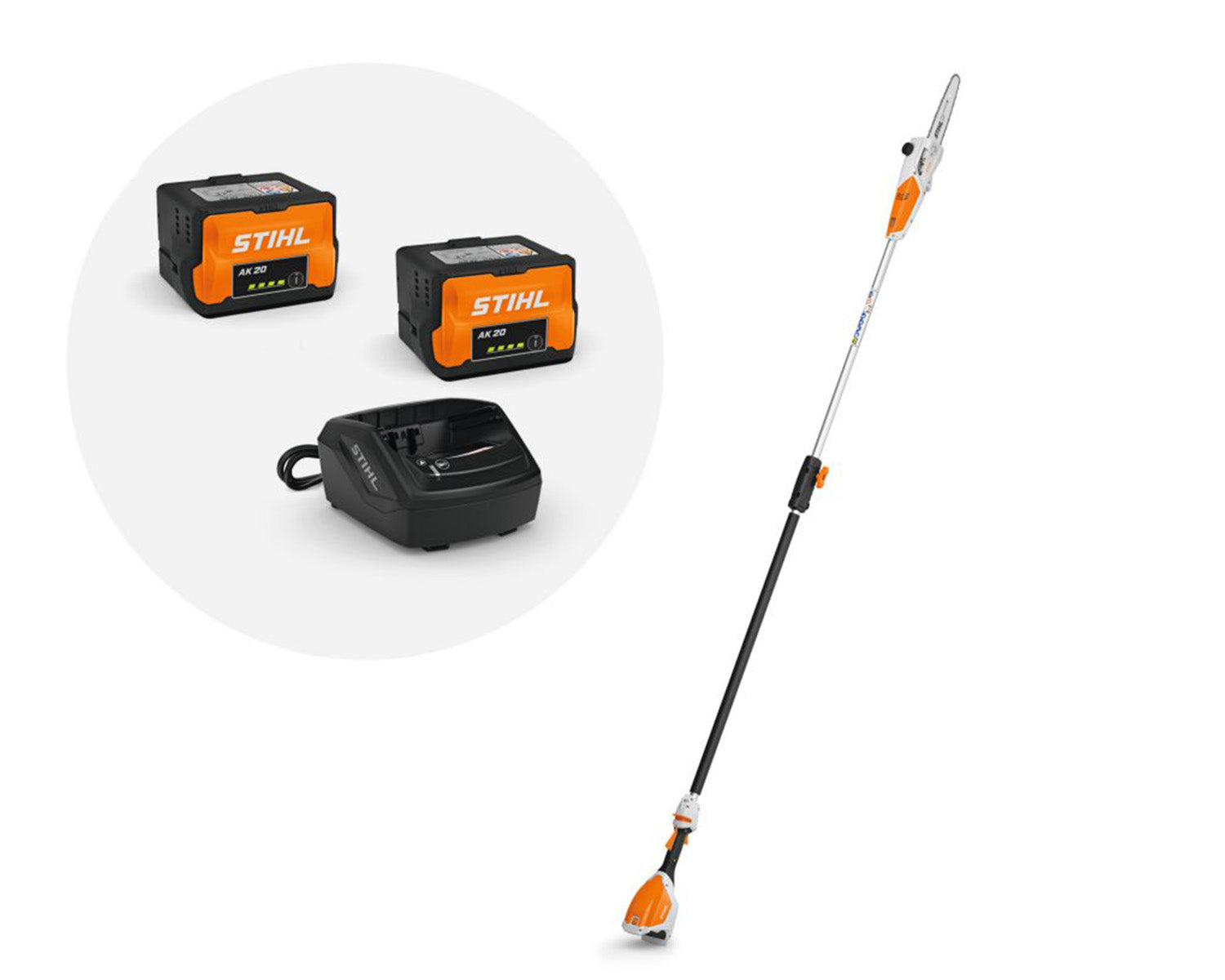 STIHL HTA50 Cordless Pole Pruner Kit